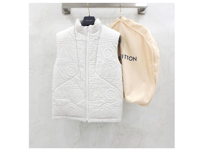 Louis Vuitton Signature Down Steppweste - Ansicht 12