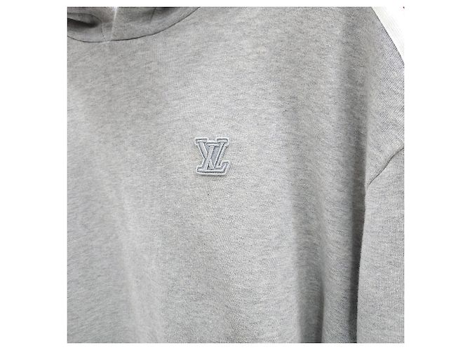 Louis Vuitton Hoodie mit Signature gesticktem Patch XL - Ansicht 11