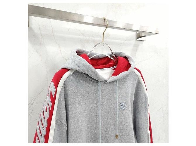 Louis Vuitton Hoodie mit Signature gesticktem Patch XL - Ansicht 3