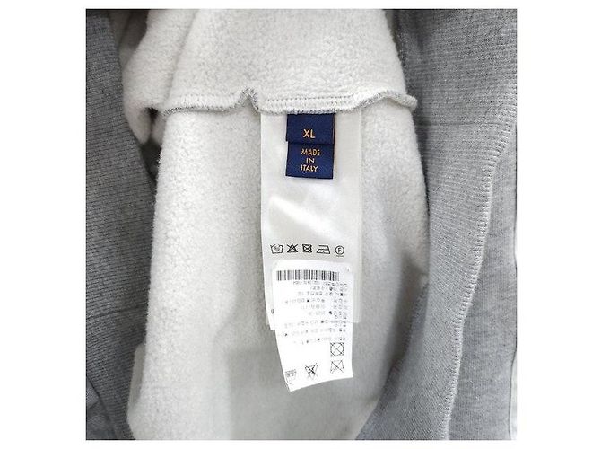Louis Vuitton Hoodie mit Signature gesticktem Patch XL - Ansicht 6