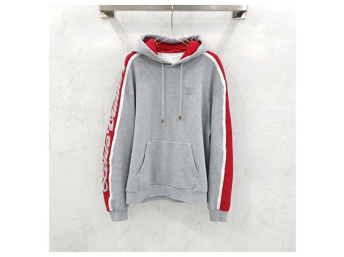 Louis Vuitton Hoodie mit Signature gesticktem Patch XL - Ansicht 7