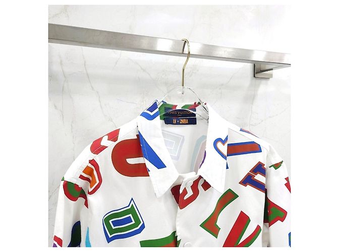 Louis Vuitton NBA Basketball Letters Überhemd - Ansicht 9