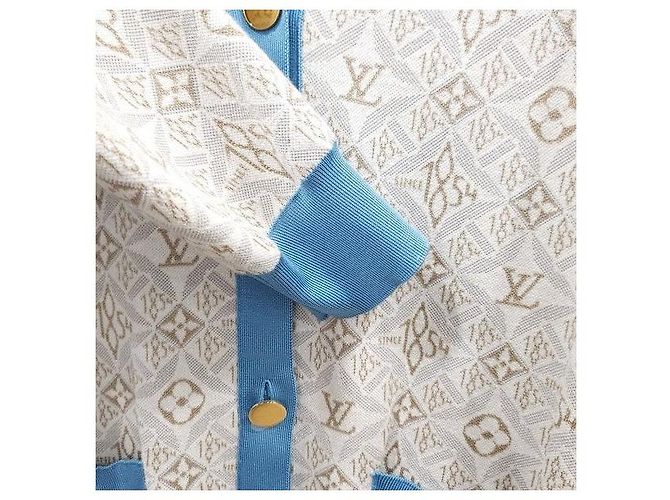 Louis Vuitton Monogramm-Cardigan mit Kontrastpassepasse - Ansicht 5
