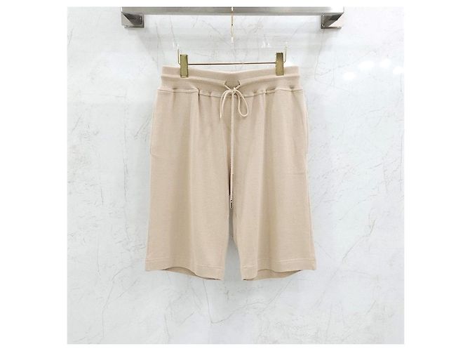 Kiton Beiges Kurzarm- Polo- und Shorts-Set - Ansicht 11