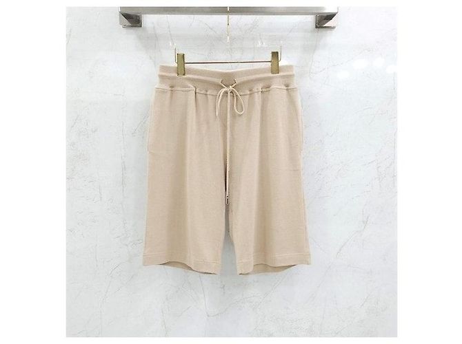 Kiton Beiges Kurzarm- Polo- und Shorts-Set - Ansicht 5