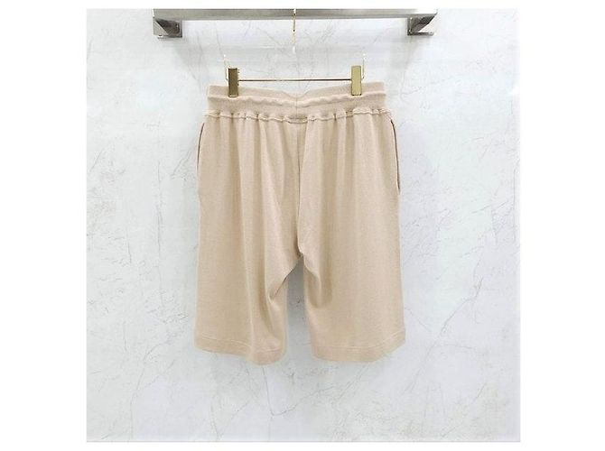 Kiton Beiges Kurzarm- Polo- und Shorts-Set - Ansicht 6