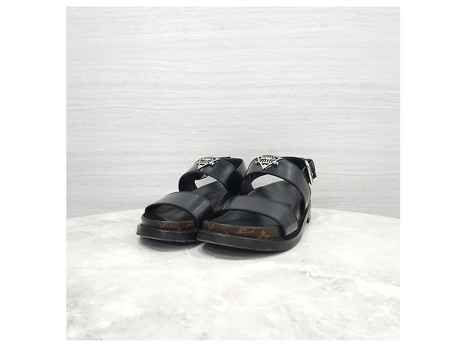 Louis Vuitton Mules basse comfort con logo in metallo - vista 8