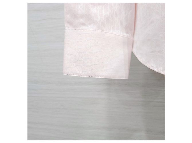 Dior Camicia in jacquard Oblique rosa - vista 11
