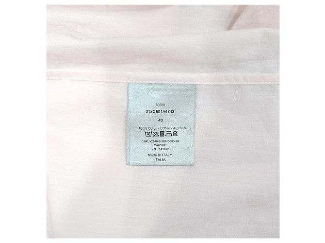 Dior Camicia in jacquard Oblique rosa - vista 6