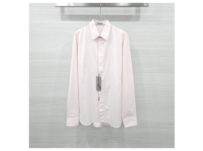 Dior Camicia in jacquard Oblique rosa - vista 7