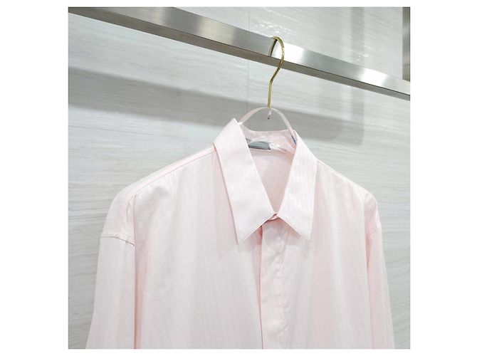 Dior Camicia in jacquard Oblique rosa - vista 9
