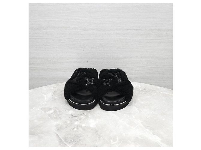 Louis Vuitton Mule Comfort Flat Paseo in Shearling - vista 2