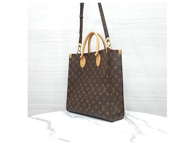 Louis Vuitton SAC PLAT PM Borsa a Tracolla Monogram - vista 2