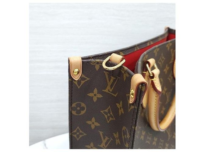Louis Vuitton SAC PLAT PM Borsa a Tracolla Monogram - vista 7