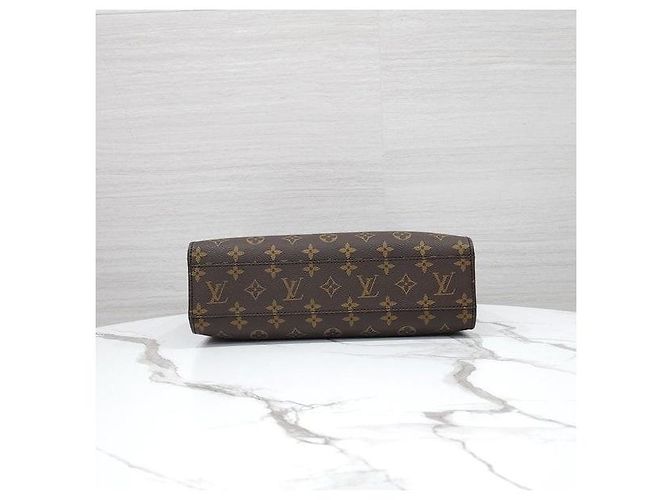 Louis Vuitton SAC PLAT PM Borsa a Tracolla Monogram - vista 9