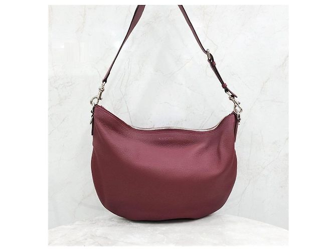 Gucci Borsa a tracolla grande in pelle Roso Ancora Red - vista 11