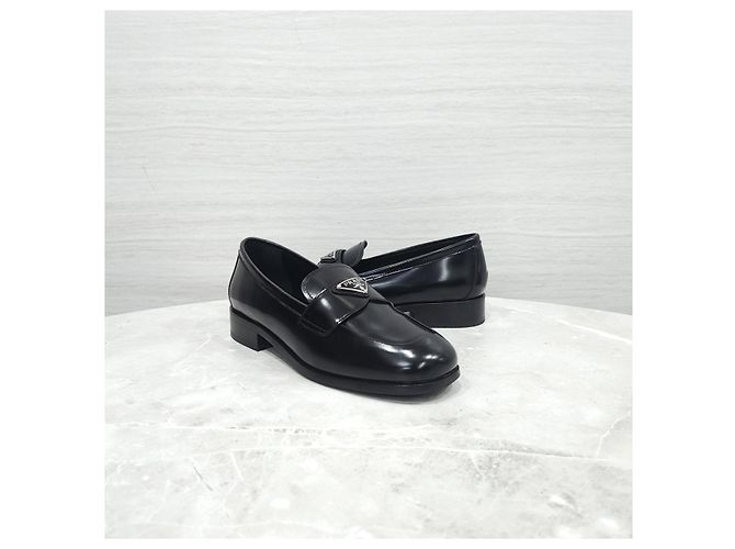 Prada Mocassini in pelle spazzolata - vista 11