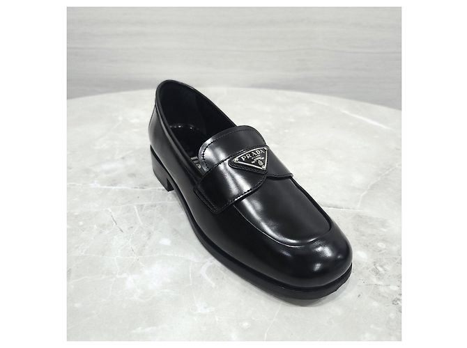 Prada Mocassini in pelle spazzolata - vista 12