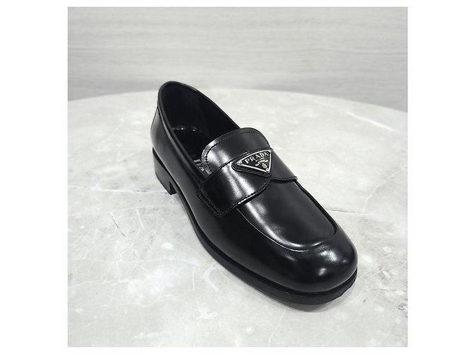 Prada Mocassini in pelle spazzolata - vista 5