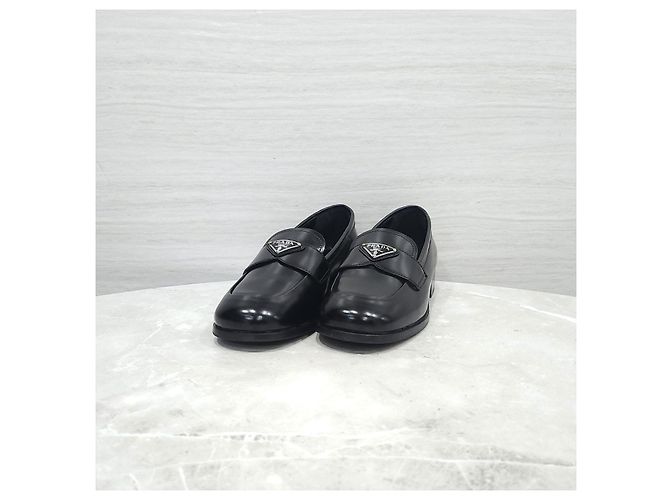 Prada Mocassini in pelle spazzolata - vista 8