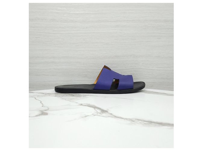 Hermès Sandalo Slipper Izmir Navy - vista 10