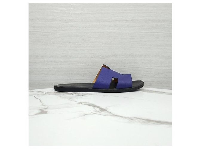 Hermès Sandalo Slipper Izmir Navy - vista 4