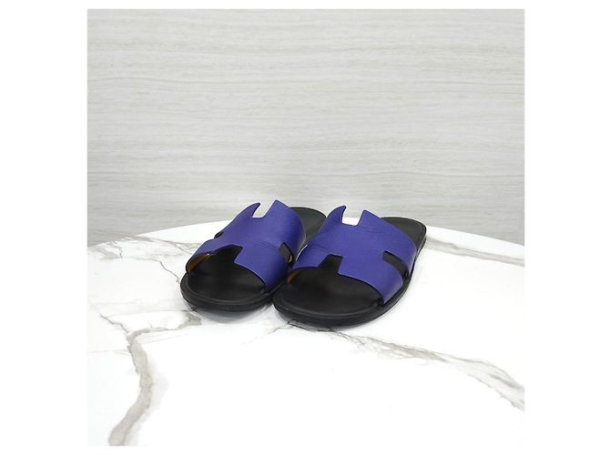 Hermès Sandalo Slipper Izmir Navy - vista 7