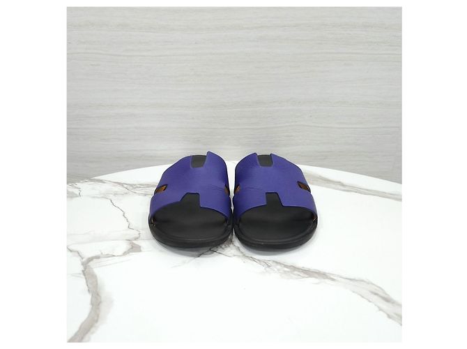 Hermès Sandalo Slipper Izmir Navy - vista 8