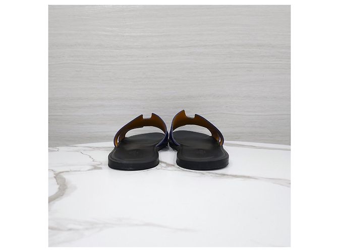 Hermès Sandalo Slipper Izmir Navy - vista 9