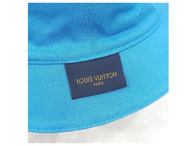 Louis Vuitton Monogram Reversible Bucket Hat Denim Blue - Ansicht 10