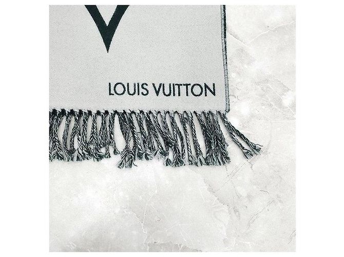 Louis Vuitton Bufanda Graphic Dual Dark Green - vista 5