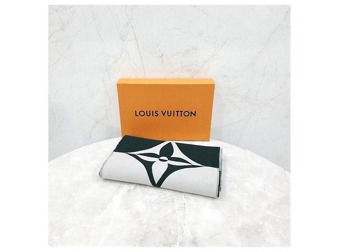 Louis Vuitton Bufanda Graphic Dual Dark Green - vista 7