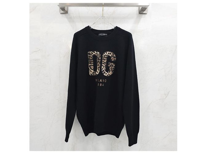 Dolce & Gabbana Wollpullover mit Logo - Ansicht 6