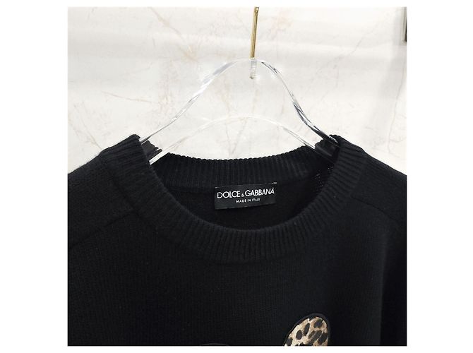 Dolce & Gabbana Wollpullover mit Logo - Ansicht 8