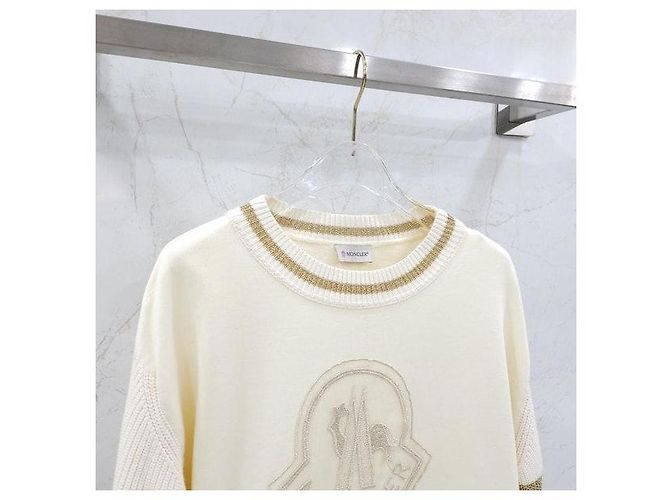 Moncler Embroidered Logo Knit - view 3