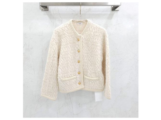Céline Alpaka-Wollcardigan Jacke XS - Ansicht 9