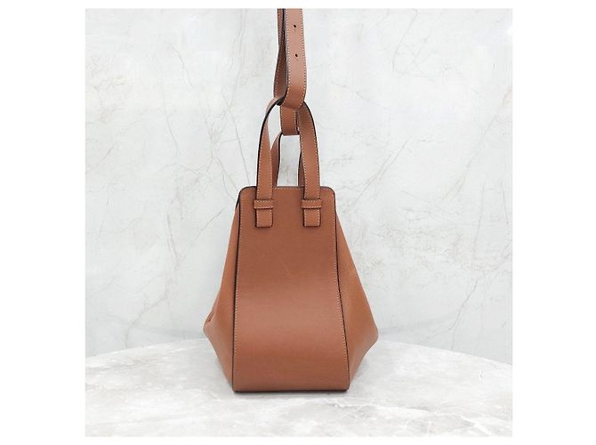 Loewe Picca Borsa Hammock in Vitello Classico - vista 10