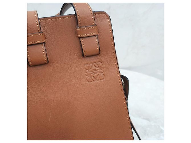 Loewe Picca Borsa Hammock in Vitello Classico - vista 11