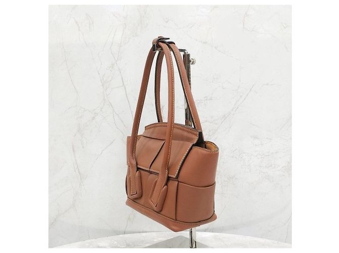 Bottega Veneta Mini Arco Leder Tote Bag - Ansicht 10