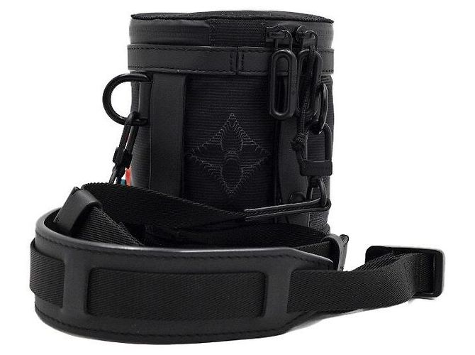 Louis Vuitton Borsa a spalla e crossbody Polochon espandibile Monogram nera - vista 4
