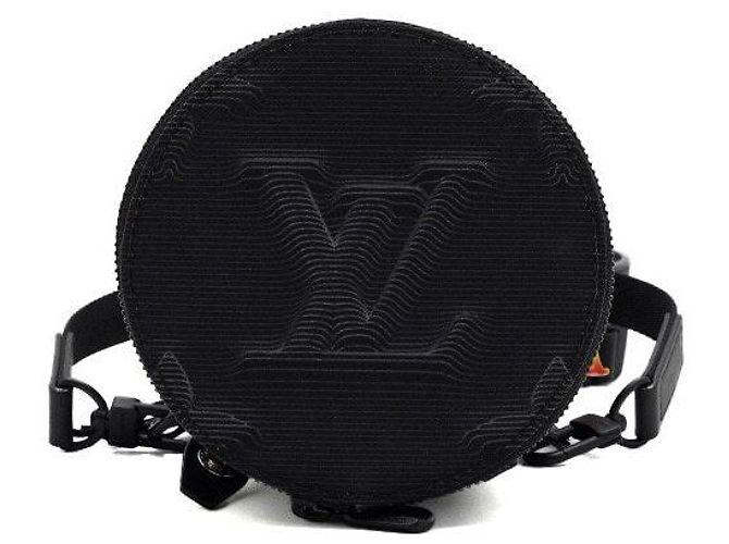 Louis Vuitton Borsa a spalla e crossbody Polochon espandibile Monogram nera - vista 6