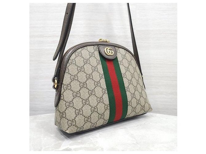 Gucci Borsa a spalla Small Ophidia GG Supreme - vista 4