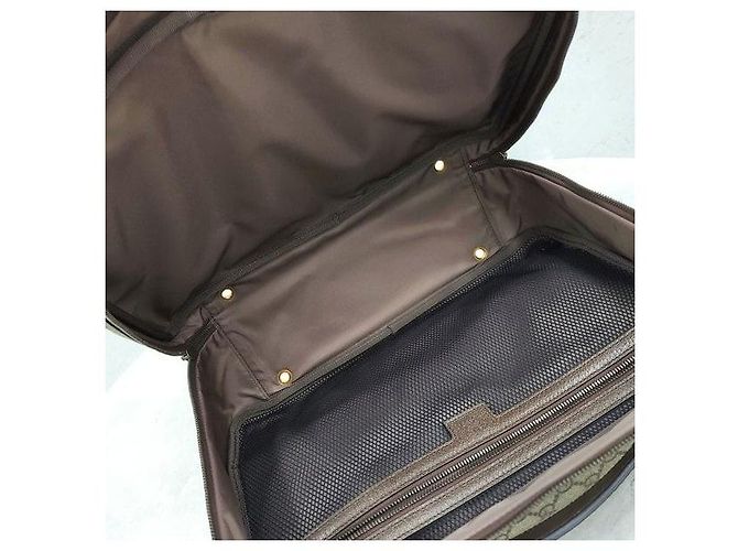 Gucci Borsa da viaggio Ophidia Canvas Stripe - vista 6