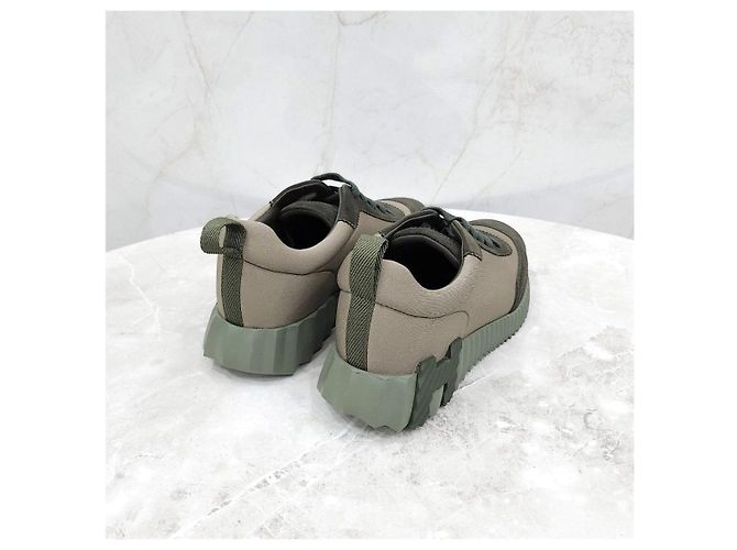 Hermès Bouncing Sneakers Khaki - Ansicht 11