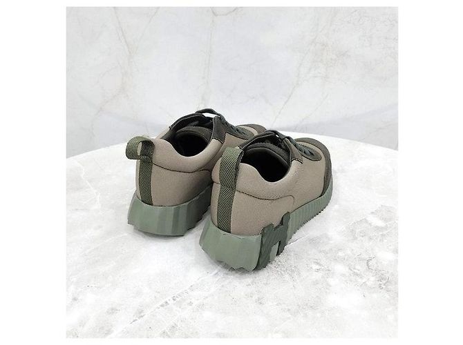 Hermès Bouncing Sneakers Khaki - Ansicht 5
