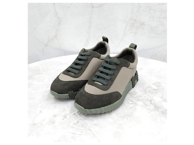 Hermès Bouncing Sneakers Khaki - Ansicht 7