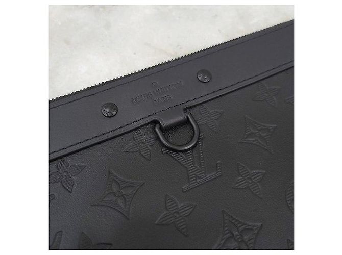 Louis Vuitton Discovery Pochette Clutch in pelle GM - vista 5