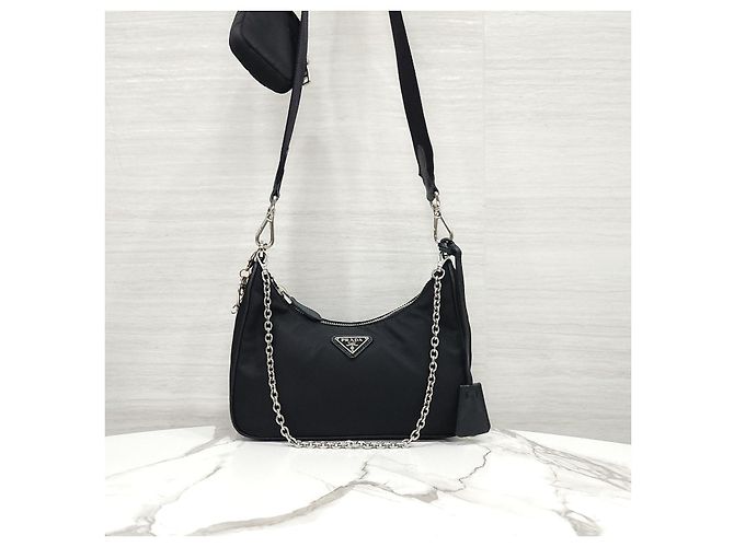 Prada Borsa a tracolla Re-Edition Tessuto Re-Nylon - vista 11