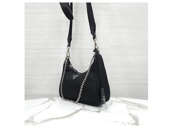 Prada Borsa a tracolla Re-Edition Tessuto Re-Nylon - vista 12