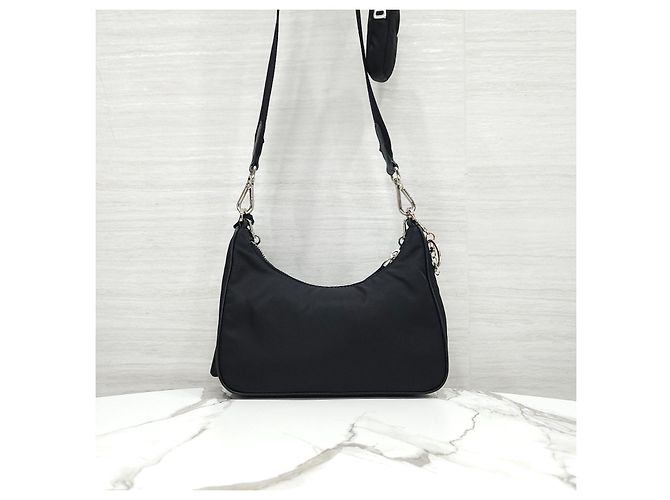 Prada Borsa a tracolla Re-Edition Tessuto Re-Nylon - vista 13